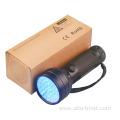 51LED Black light Ultraviolet led flashlight